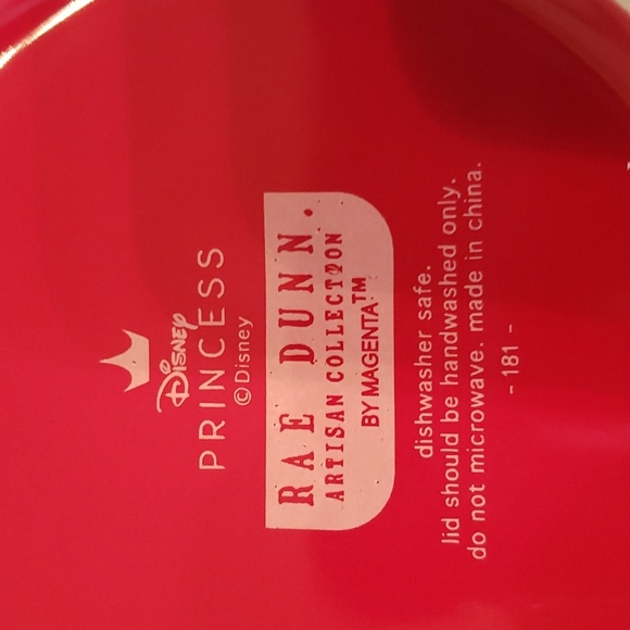 Beauty and the Beast Princess Collection Artisan jar with lid NWT - Picture 7 of 9